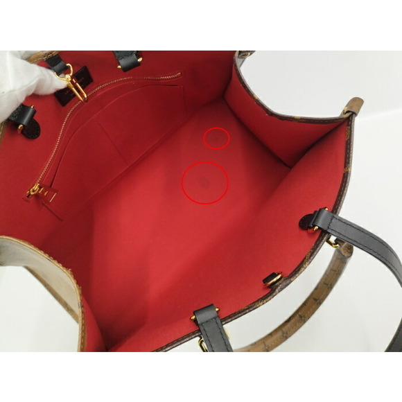 Louis Vuitton Onthego MM Monogram Reverse Tote Bag - Picture 7 of 7